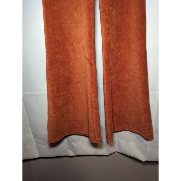 American Eagle Burnt Orange Women's Size XS Ahh-mazingly Soft Flare Bottoms - Picture 4 of 15